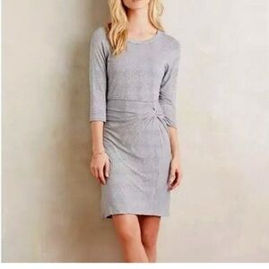 EUC Anthropologie Amaldi Striped Midi Dress